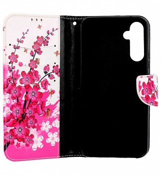 Obal pouzdro Samsung A26 5G Kytičky 138421 2