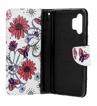 Obal pouzdro Samsung A32 Flowers 2