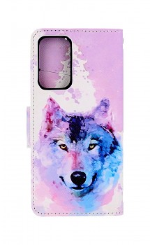 Knížkové pouzdro na Samsung A33 5G Polární vlk