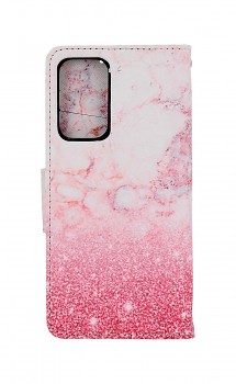 Knížkové pouzdro na Samsung A33 5G Růžový mramor