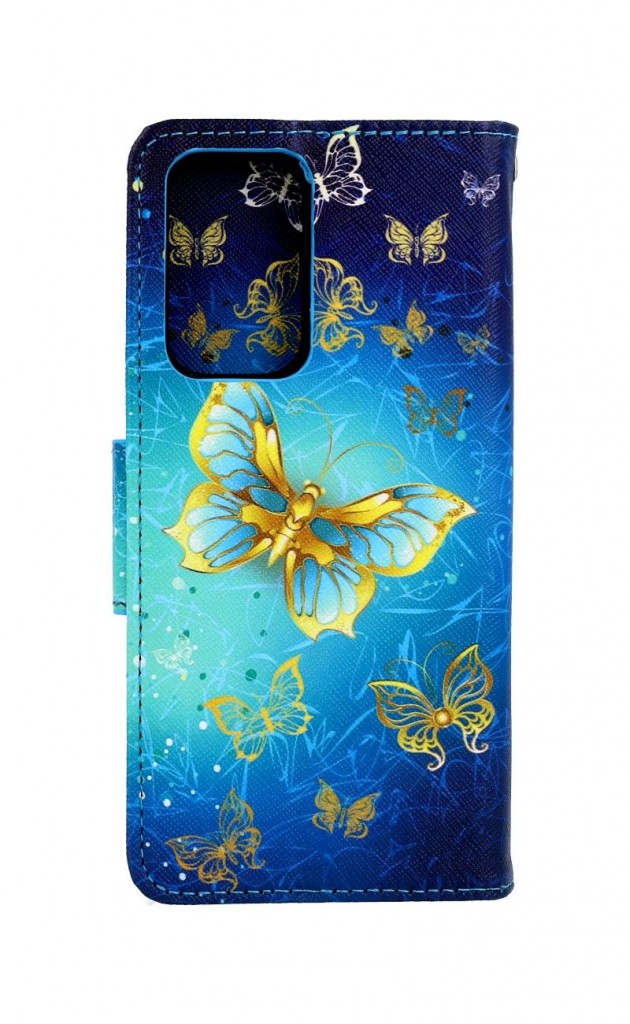 Knížkové pouzdro na Samsung A53 5G Obloha s motýlky