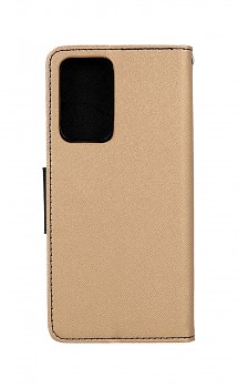 Knížkové pouzdro na Samsung A53 5G zlaté