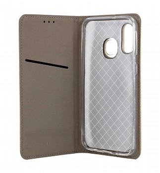 Knížkové pouzdro TopQ Sensitive Book na mobil Samsung A40 modré_1