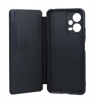 Knížkové pouzdro Smart View na Xiaomi Redmi Note 12 5G černé_1