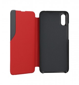 Knížkové pouzdro Smart View na Xiaomi Redmi 9A červené_1