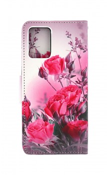 Knížkové pouzdro na Vivo Y33s Romantické růže