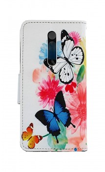 Knížkové pouzdro na Xiaomi Mi 9T Barevné s motýlky