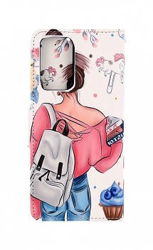 Knížkové pouzdro na Xiaomi Redmi Note 10 Pro Dívka