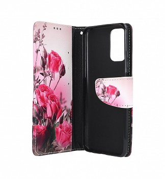 Knížkové pouzdro na mobil Xiaomi Redmi Note 10S Romantické růže 2