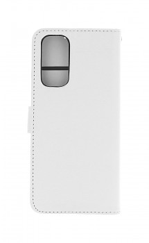 Knížkové pouzdro na Xiaomi Redmi Note 11 bílé s přezkou