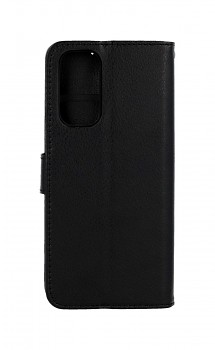 Knížkové pouzdro na Xiaomi Redmi Note 11 černé s přezkou