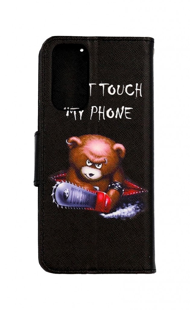Knížkové pouzdro na Xiaomi Redmi Note 11 Don´t Touch méďa
