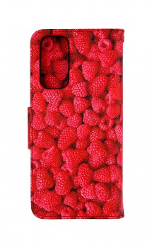 Knížkové pouzdro na Xiaomi Redmi Note 11 Maliny
