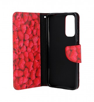 Knížkové pouzdro na Xiaomi Redmi Note 11 Maliny_1