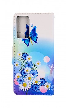 Knížkové pouzdro na Xiaomi Redmi Note 11 Pro Bílé s motýlkem