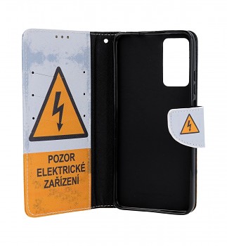 Knížkové pouzdro na Xiaomi Redmi Note 11 Pro Pozor elektrické zařízení_1