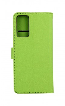 Knížkové pouzdro na Xiaomi Redmi Note 11 Pro zelené s přezkou