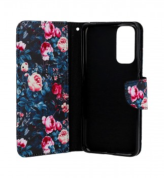 Knížkové pouzdro na Xiaomi Redmi Note 11 Růžičky_1