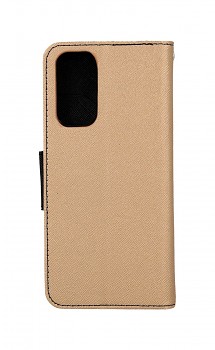 Knížkové pouzdro na Xiaomi Redmi Note 11 zlaté