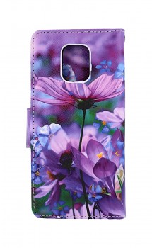 Knížkové pouzdro na Xiaomi Redmi Note 9 Pro Rozkvetlé květy
