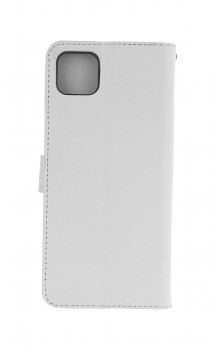 Knížkové pouzdro na Samsung A22 5G bílé s přezkou  