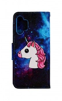 Knížkové pouzdro na Samsung A32 Space Unicorn