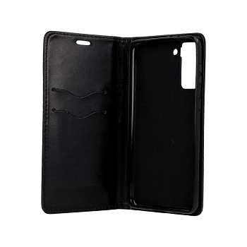 Knížkové pouzdro Magnet Book na Samsung S21 Plus černé  (1)