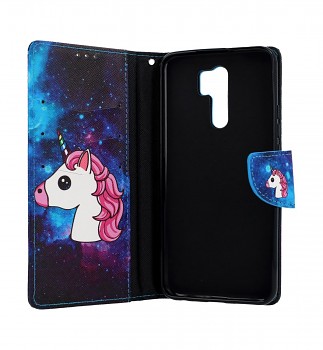 Knížkové pouzdro na Xiaomi Redmi 9 Space Unicorn (2)