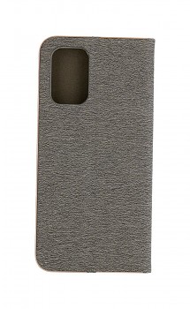 Knížkové pouzdro Luna Book na Xiaomi Redmi Note 10S stříbrné 