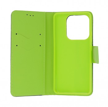 Knížkové pouzdro TopQ na mobil Xiaomi Redmi Note 14 5G modré 2