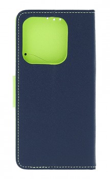 Knížkové pouzdro TopQ na mobil Xiaomi Redmi Note 14 5G modré
