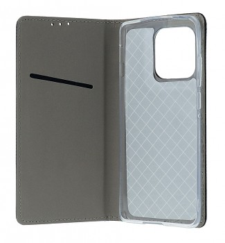 Knížkové pouzdro TopQ Smart Magnet na mobil Motorola Edge 60 Fusion černé_2