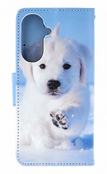Knížkové pouzdro na Samsung A37 5G Štěňátko