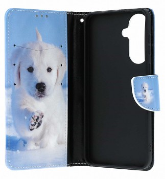 Knížkové pouzdro na Samsung A37 5G Štěňátko 1