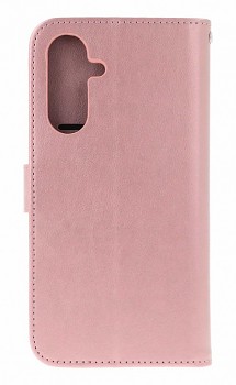 Knížkové pouzdro Mezzo na Samsung A57 5G Lapač se sovičkou světle růžové 2