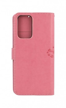 Knížkové pouzdro TopQ na mobil Xiaomi Redmi Note 11 Pro+ 5G Růžový strom sovičky