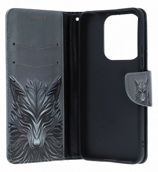 Knížkové pouzdro na Xiaomi Redmi Note 14S Vlk 1