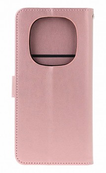 Knížkové pouzdro Mezzo na Xiaomi Redmi Note 15 5G Lapač se sovičkou světle růžové