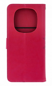 Knížkové pouzdro Mezzo na Xiaomi Redmi Note 15 Pro 5G Mandala tmavě růžová