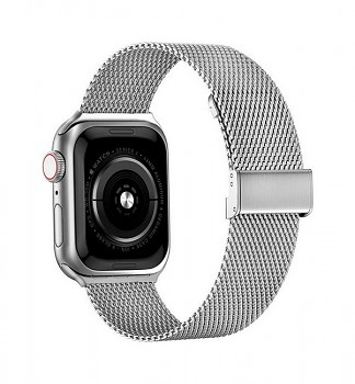 Ocelový řemínek LUXURY pro chytré hodinky Apple Watch 3-4-5-6-SE 42-44mm