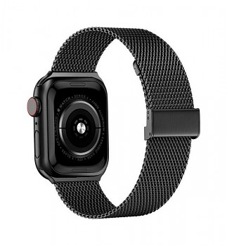 Ocelový řemínek LUXURY pro chytré hodinky Apple Watch 3-4-5-6-SE 38-40 mm