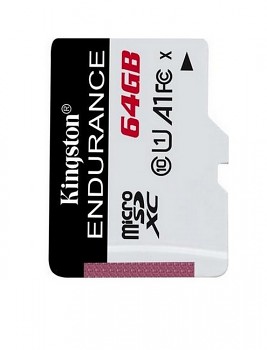 Paměťová karta Kingston 64GB micro SDXC High Endurance 95R A1 U1