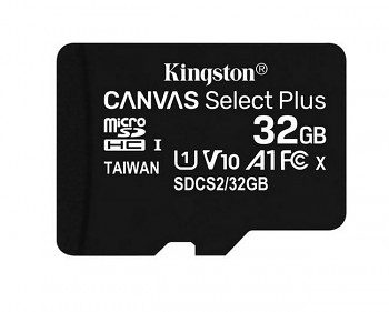 Paměťová karta Kingston Canvas Select Plus 32GB micro SDHC U1 A1 V10