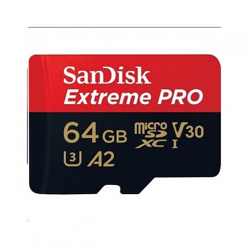Paměťová karta SanDisk Extreme PRO 64GB micro SDXC UHS-I U3 V30 A2