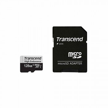 Paměťová karta Transcend High Endurance 128GB micro SDXC U1 350V
