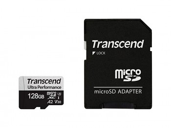 Paměťová karta Transcend Ultra Performance 128GB micro SDXC U3 A2 V30 340S