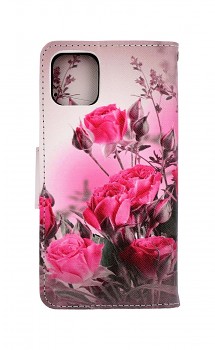Knížkové pouzdro na iPhone 11 Romantické růže