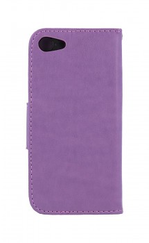 Knížkové pouzdro na iPhone SE 2020 Butterfly fialové