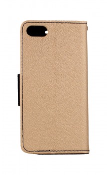 Knížkové pouzdro na iPhone SE 2020 zlaté