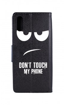 Pouzdro kryt na mobil Xiaomi Redmi 9A knížkové Don´t Touch (2)